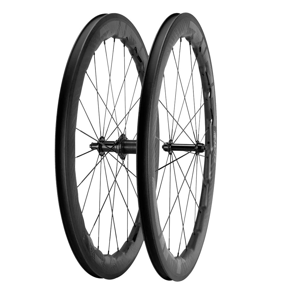700C 58 мм Глубина карбоновый шоссейный комплект колес clincher U-образный обод UD dimple