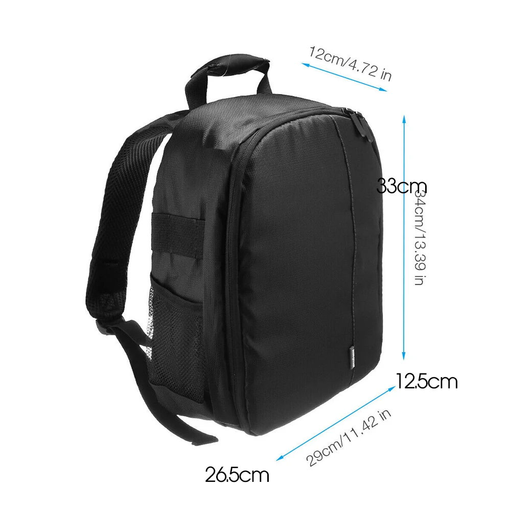 travor photography bag small camera bag leisure waterproof wear resistant slr camera backpack nylon for nikon outdoor men women free global shipping