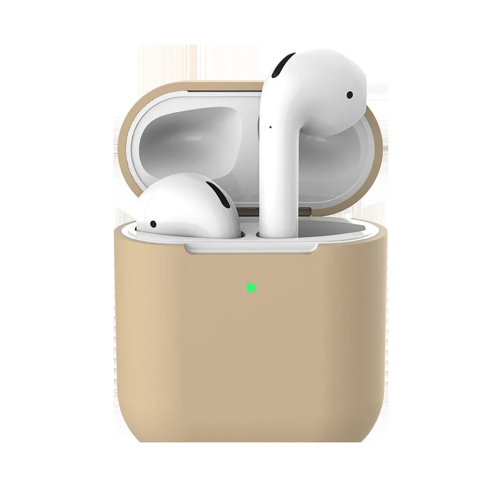 zongTC2dai Чехол для наушников Apple AirPods 2 силиконовый чехол беспроводной Bluetooth наушники Air Pods Чехол защитный для AirPod Silm чехол - Цвет: zongTC2dai