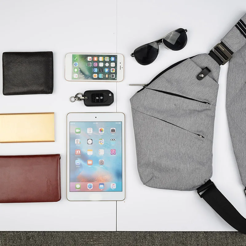 Холщовая нагрудная сумка H мужские спортивные дорожные сумки через плечо посылка