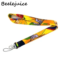 little prince cartoon neck strap lanyard keychain mobile phone strap id badge holder rope key chain keyrings cosplay accessory