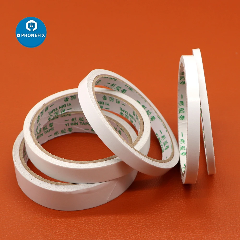 Прочная двухсторонняя лента ультратонкая клейкая длиной 8 м шириной 5/8/10/15/20 мм