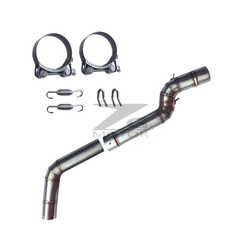 Выхлопная труба для мотоцикла 51 мм средней длины слипоны Honda CBR600RR f5 2005 2018 2006 2007 2008