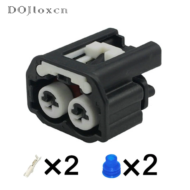 

1 Set 2 Pin Automobile Waterproof Crankshaft Position Sensor Connector Socket For Toyota Carola Camry RAV4 Highlander 12611