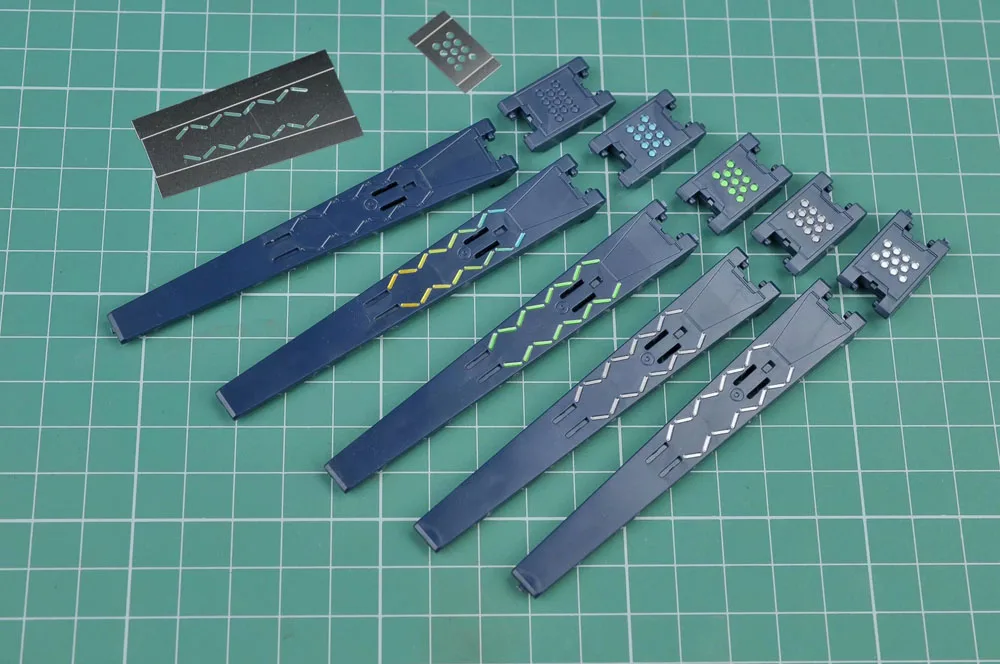 

Etching Parts For NU Gundam Funnel Masking Template S06/S06F Coloring Tools Accessory