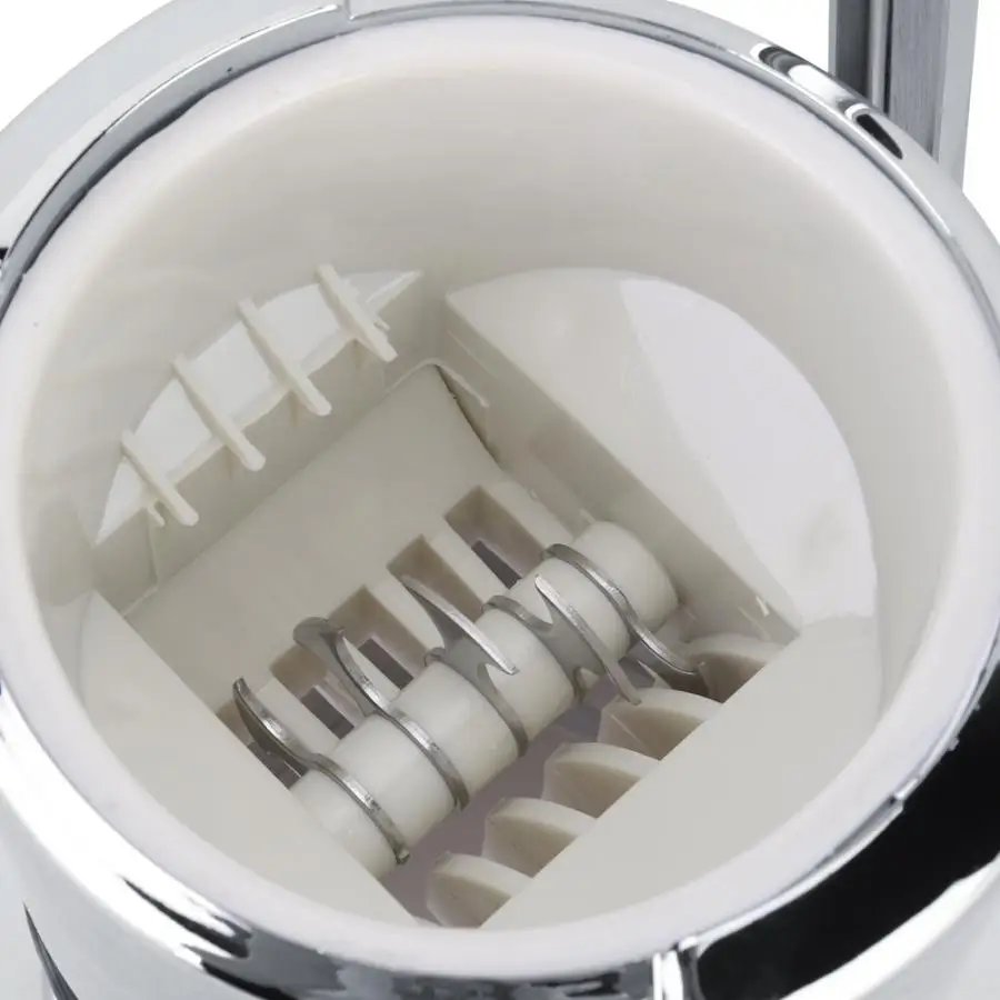 Круглая ручная дробилка льда с рукояткой машина для бритья кухонный инструмент