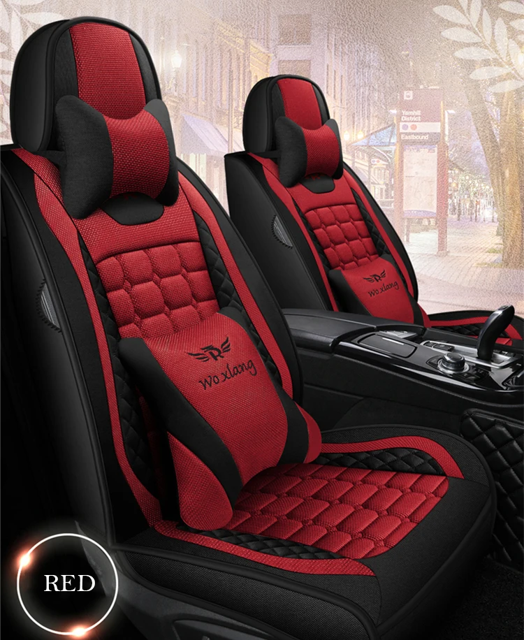 Ynooh чехлы для сидений автомобиля для toyota prado 120 camry 40 land cruiser 100 fortuner rav4 corolla 2005 aygo alphard