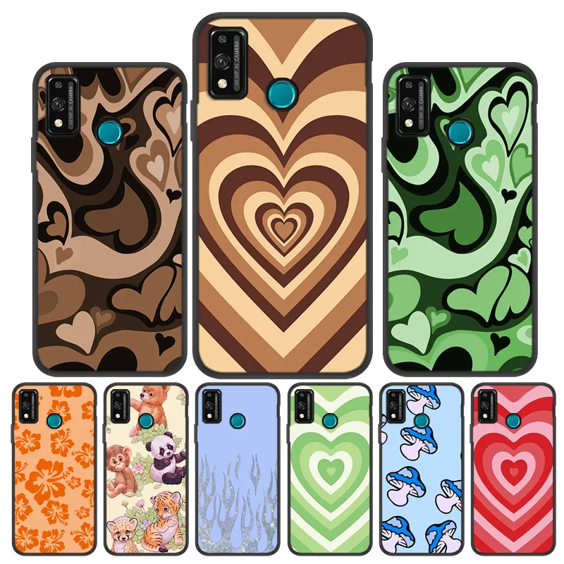 

Case For Honor 10 Lite Case Love Heart Soft Cover For Huawei Honor 10i 10X Lite 8X 8C 8A 8 9X Pro 9A 9 Csae On Honor10 Lite Capa