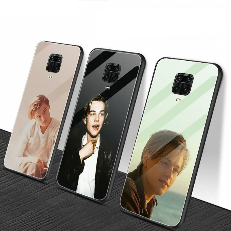 Леонардо ДиКаприо молодых чехол из закаленного стекла для телефона