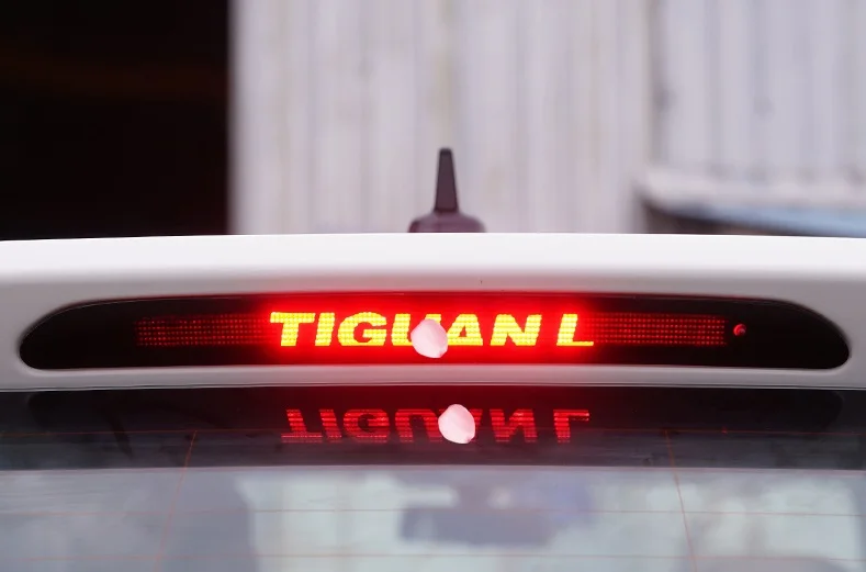 1 шт. автомобильные наклейки из углеродного волокна для стоп сигнала 2017 2018 Volkswagen VW