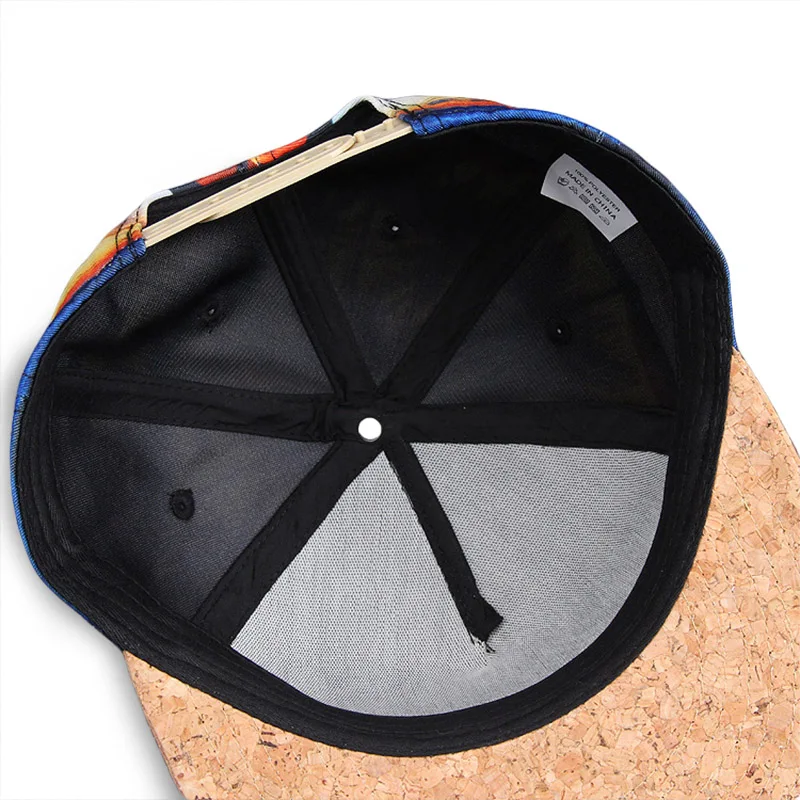 High Quality 3D Print Baseball Cap Men Women Hip Hop Snapback Flat Brim Bone Adjustable Unisex Casual Beach Caps Gorras | Аксессуары для