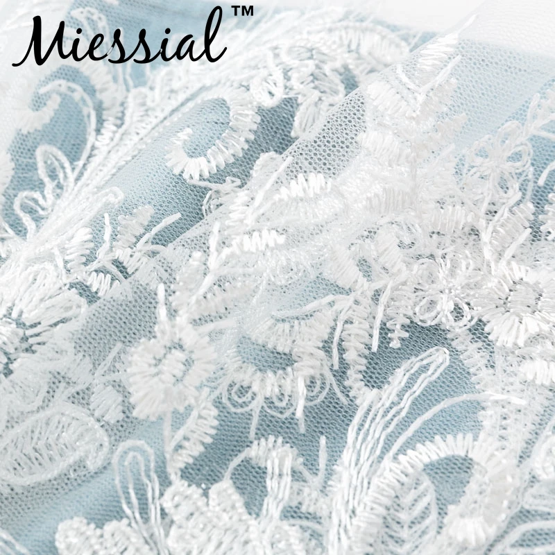 Miessial, Лоскутная Прозрачная сетчатая Джинсовая блузка, рубашка, женская элегантная кружевная Цветочная Осенняя рубашка, топ, женская модная уличная одежда