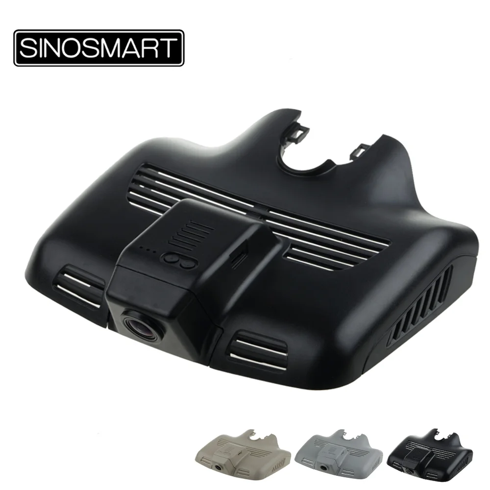 SINOSMART 96658 Wifi DVR камера для Mercedes Benz C series C300/CLC управление с помощью приложения для мобильного телефона