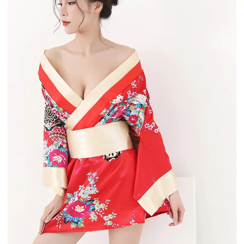 Sexy Japanese Kimono women Erotic Cosplay Sex Lingeries Costumes Women Uniform Game Adult Role Play Student |