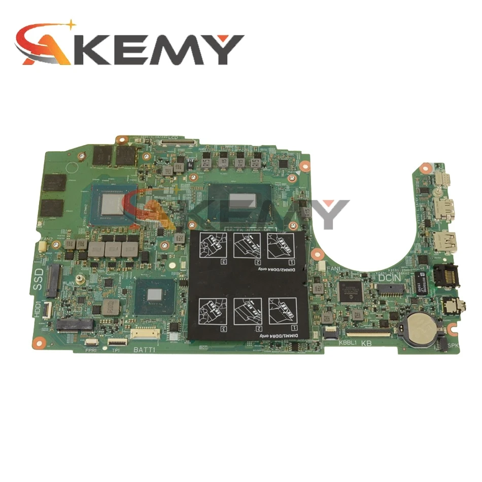 Bestellen Für DELL Inspiron 3590 0WGHCY I5-9300HQ N18P-G0-MP-A1 GTX1650 Laptop Motherboard Mainboard