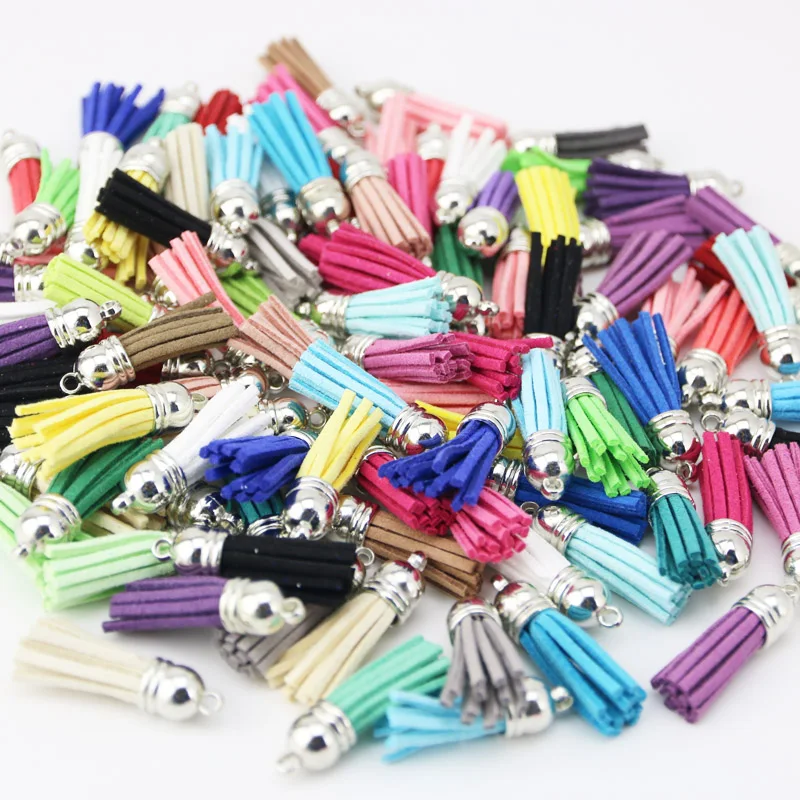 (100 шт./упак.) с ультратонкой оправой 37 мм бахромой в винтажном стиле кожаной для