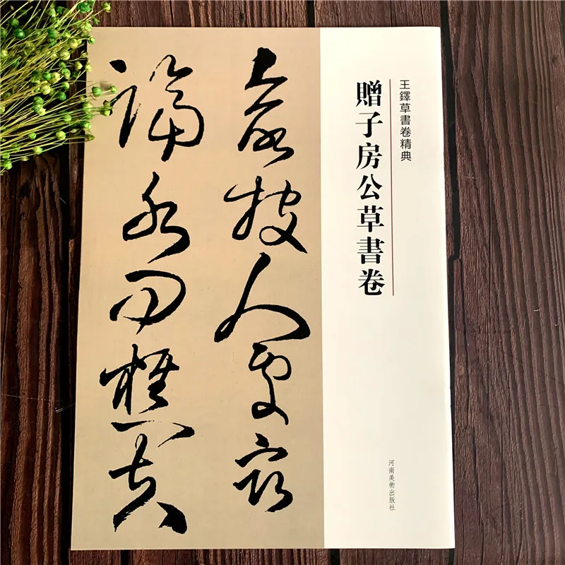 

Chinese Calligraphy Rubbings Copybook Wang Duo Zeng Zi Fang Gong Cao Shu Imitating Copy Book 22pages