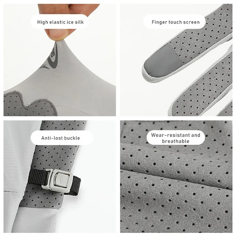 

Ice Silk Men Women Golf Glove Man Soft Anti-Skid Breathable Baseball Gloves Anti-Slip Golf Gloves PU Light Thin Gloves X XL