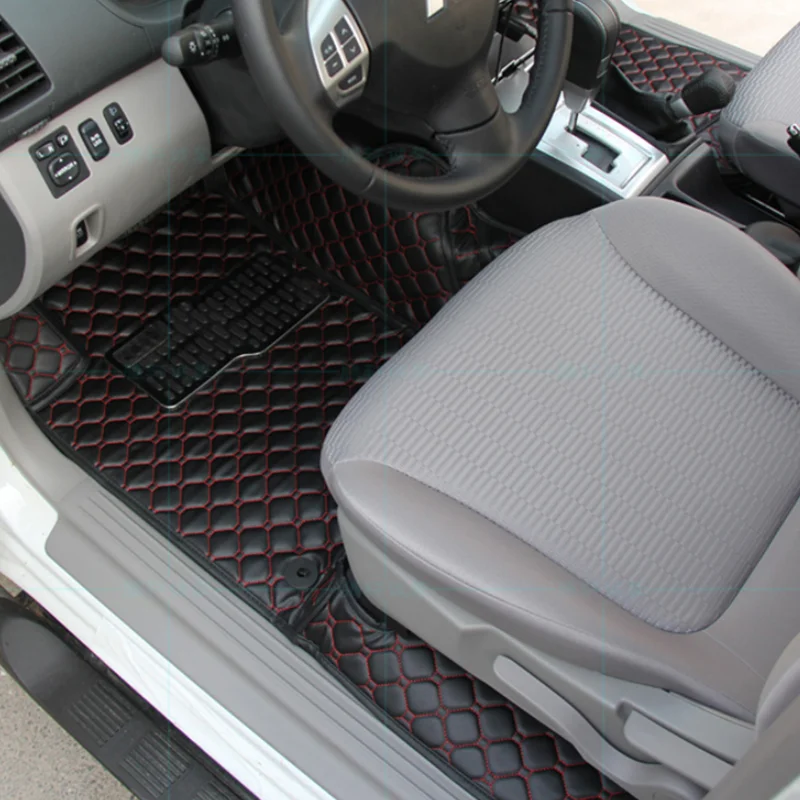 

Кожаные Коврики для салона автомобиля, коврики для mitsubishi Montero Challenger pajero sport 2008 2009 2010 2011 2012 2013 2014 2015
