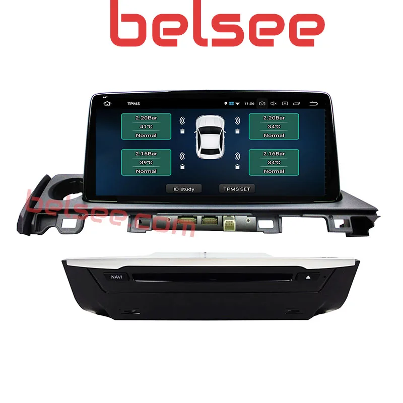 Belsee 10,2" сенсорный экран Ram 4G Rom 64 Android 9,0 DSP автомобильный Радио Стерео gps навигация мультимедийный плеер для Mazda 6