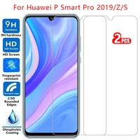 protective tempered glass for huawei p smart pro 2019 z s screen protector on psmart smar smat samrt safety film huawey huwei 9h