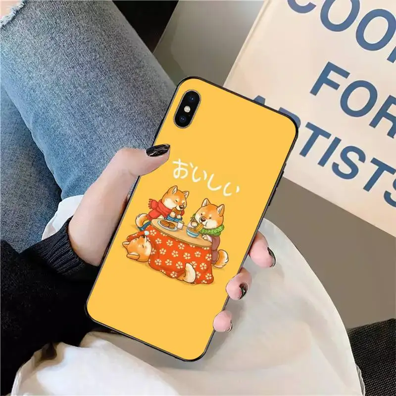 

Cute Shiba Inu Corgi Phone Case for iPhone 11 12 pro XS MAX 8 7 6 6S Plus X 5S SE 2020 XR mini