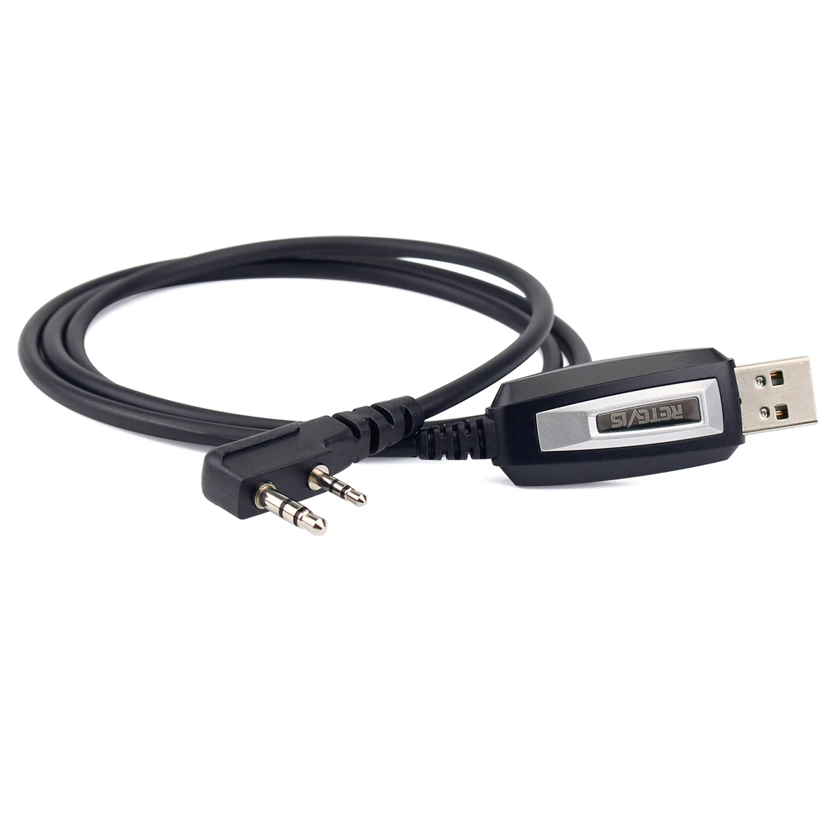 Два контактный разъем USB Кабель для программирования иди и болтай Walkie Talkie Kenwood