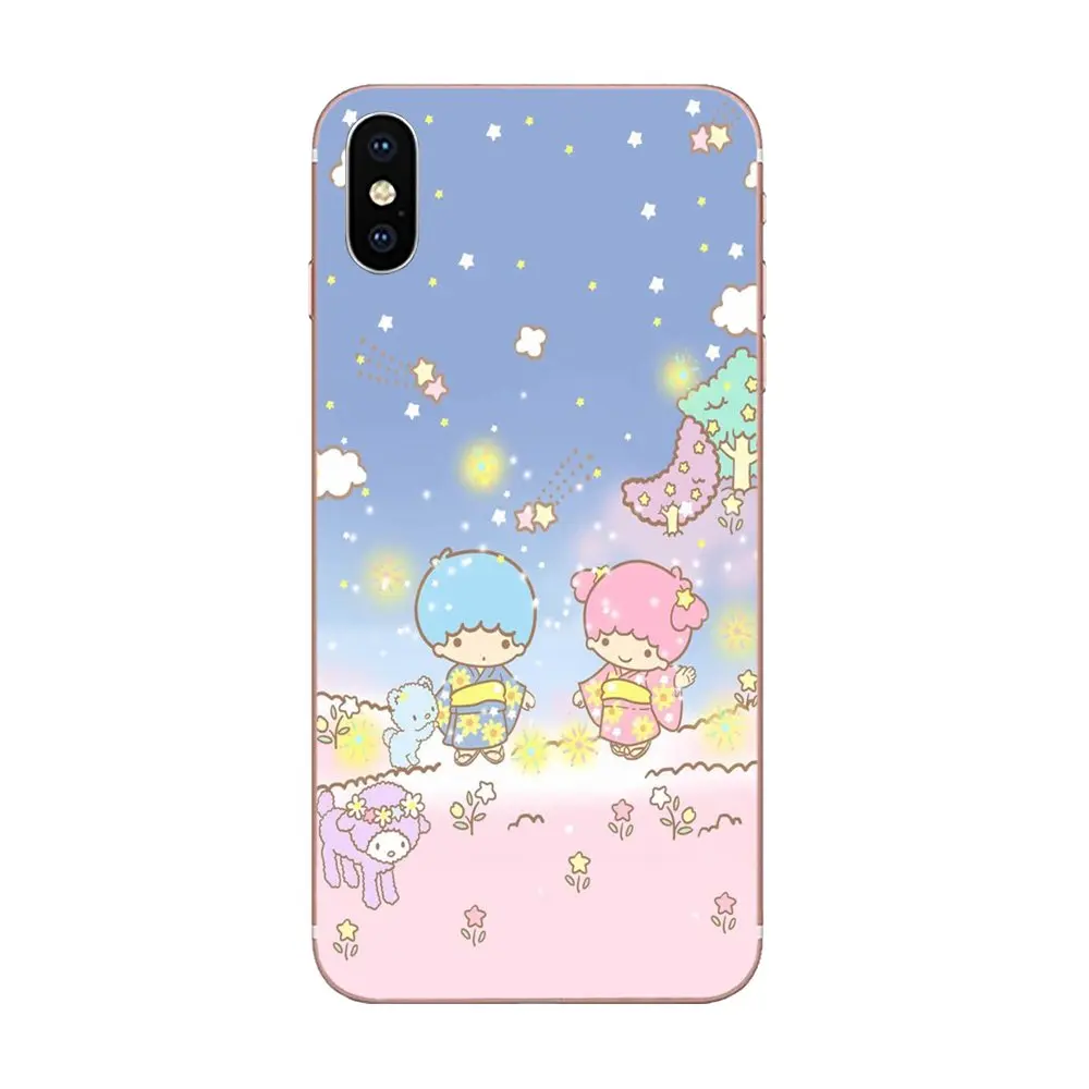 Мягкий чехол из ТПУ для телефона samsung Galaxy Note 5 8 9 S3 S4 S5 S6 S7 S8 S9 S10 5G mini Edge Plus Lite Sanrio |
