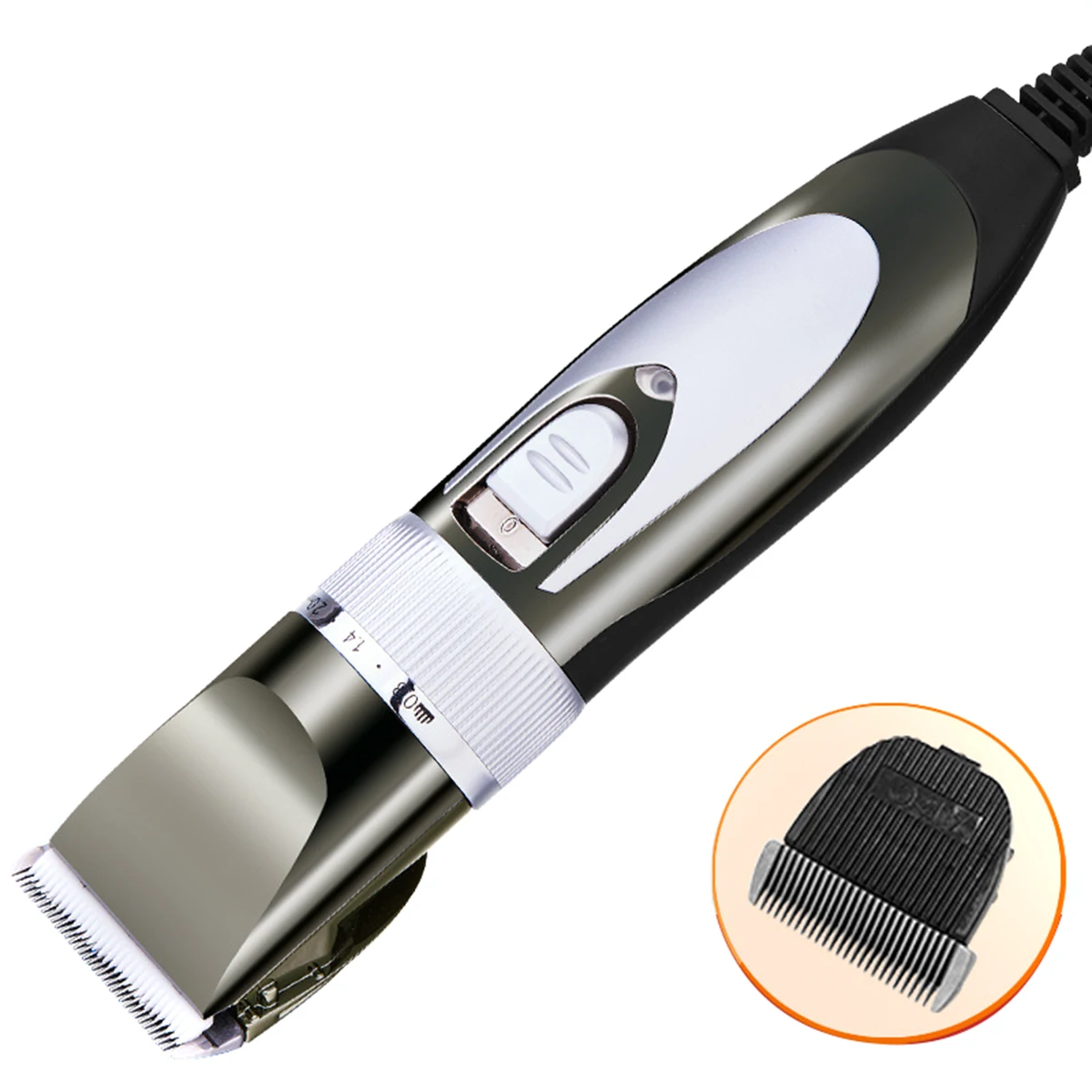 

Electric Pet Hair Trimmer Low Noise Pet Hair Clipper Cutting Machine For Dogs Cats Rabbits Sheep Pet Clippers US Plug