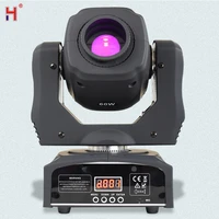 led spot 60w moving head lyre gobo projector light with dmx control rotating sound mobile mini disco party dj stage equipment
