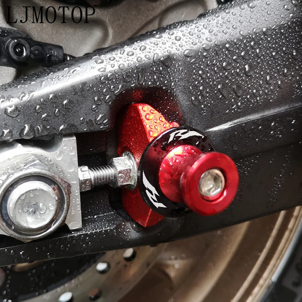 

R1 6MM Motorcycle CNC Swingarm Spools slider stand screws For YAMAHA YZF R1 1999-2018 2003 2004 2005 2006 2007 2008 2009 2010