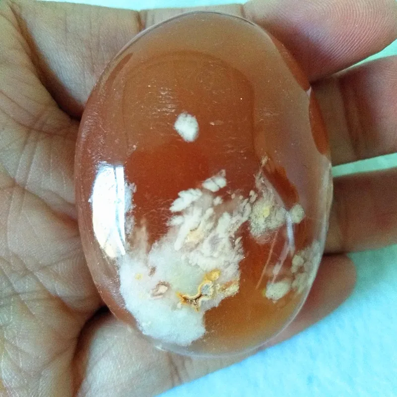 Агатовые пальмовые камни с натуральным камнем цветущие вишни игровые маленькие