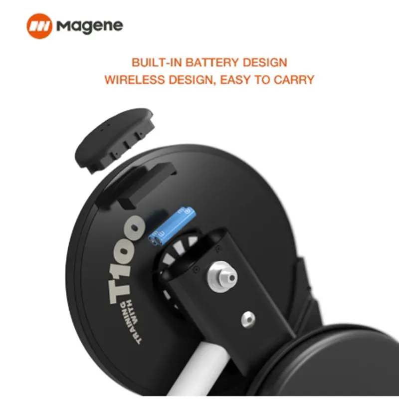 Велосипедный тренажер Magene T100 складная платформа с прямым приводом и поддержкой