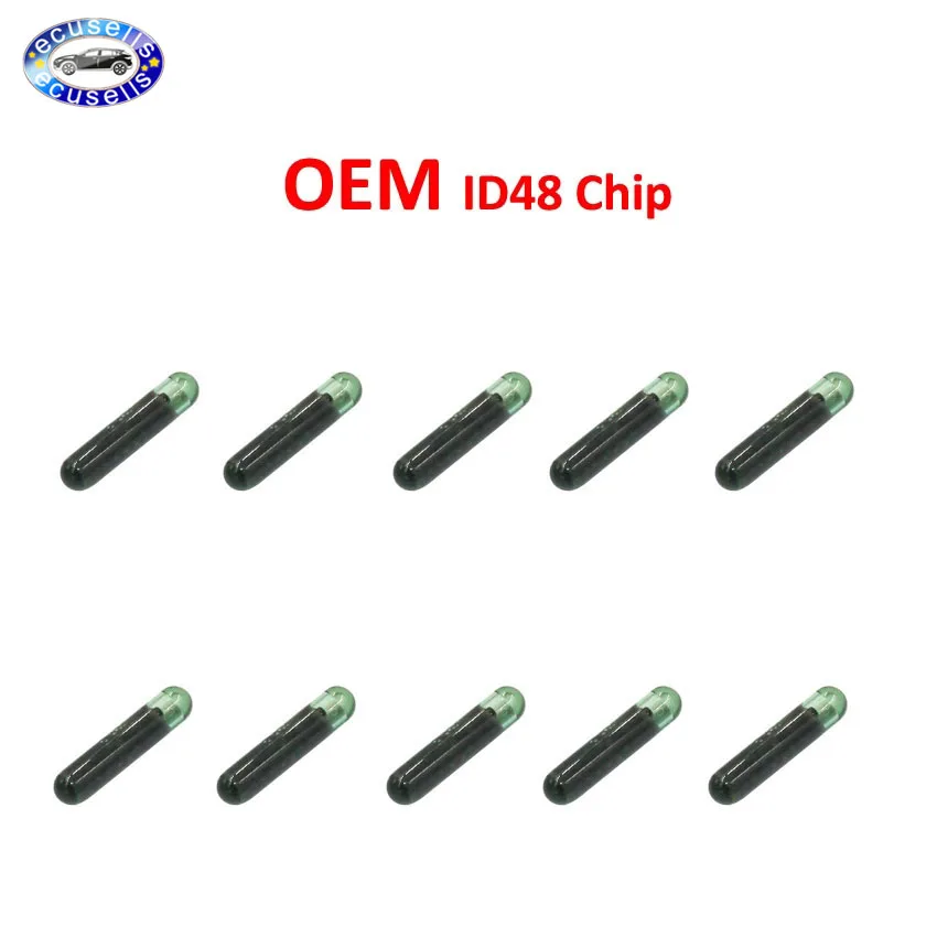 10 шт. Оригинальный ID48 стеклянный чип Автомобильный Транспондер фотоэлемент OEM|chip