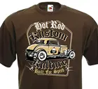 Футболка hot rod-kustom для speed-v8 ford t, оригинальный заголовок