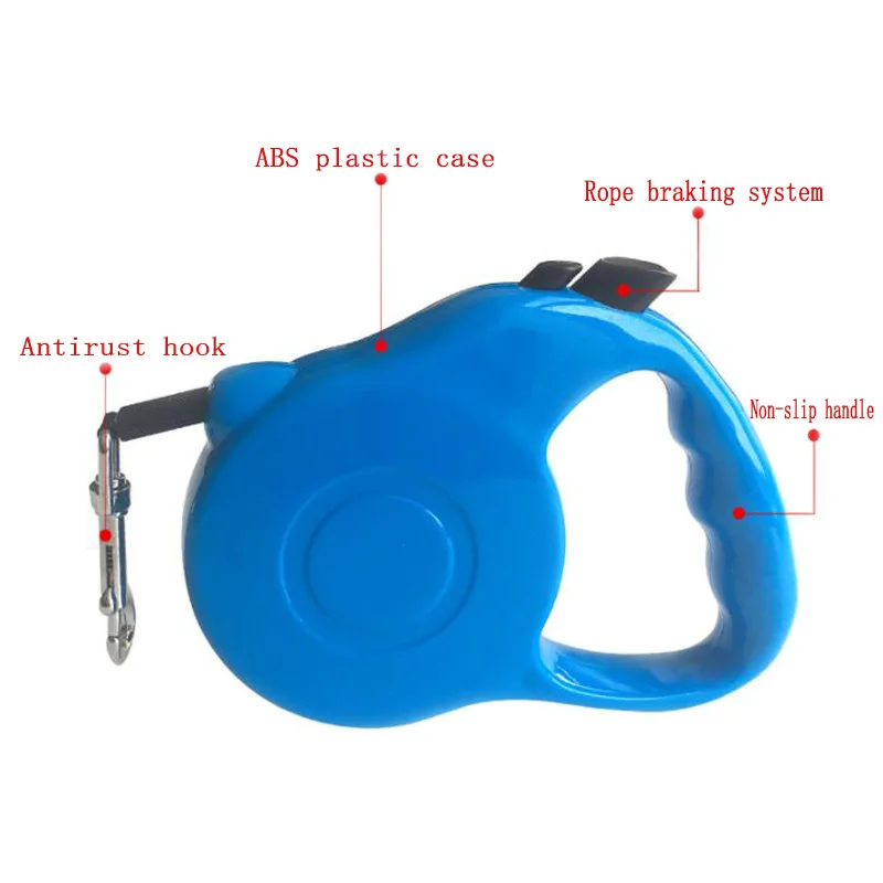 Автоматический выдвижной поводок для собак и кошек гибкий бега | Дом сад