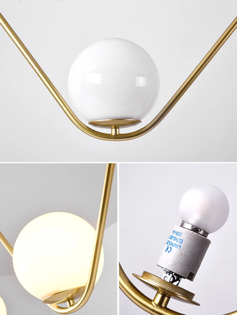 

Nordic Glass Ball Pendant Lamp Arto Deco Pendant Lighting Home Indoor Modern Bar Light Fixture/Hanging lighting