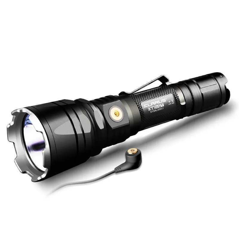KLARUS XT12GT светодиодный фонарик 1600 люмен CREE XHP35 HI D4 водонепроницаемый тактический
