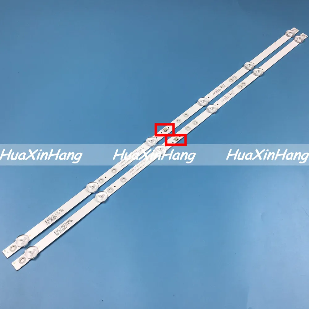 2 шт./лот для ЖК-подсветки 2T-C32ACSA панель 4708-K320WD-A2113N11/01 K320WDX A1 A2 100% новый тип A B 6v 585 мм |