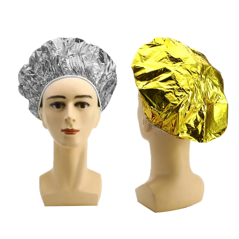 Одноразовая алюминиевая Гибкая шапочка для душа портативная изоляционная