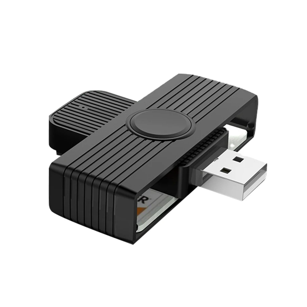 

Смарт устройство чтения карт памяти Тип флэш-памяти кардридер USB адаптер USB 2,0 кард-ридер с банковской карты SIM ID CAC Картридеры для ПК