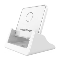 home office wireless charger stand dock 15w fast charging table top with phone holder station gift for iphone 12 11 pro x