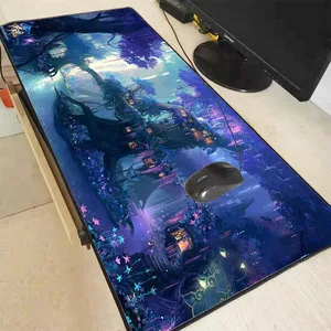 Mairuige Blue Tree Space Fantasy Gaming Mouse Pad Lock Edge Large Mouse
Mat Computer Laptop Mouse Pad for CS GO Dota 2 LOL