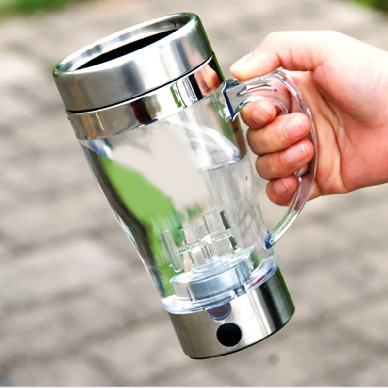 Горячий Электрический шейкер для протеина заряжаемый интегрированный контейнер