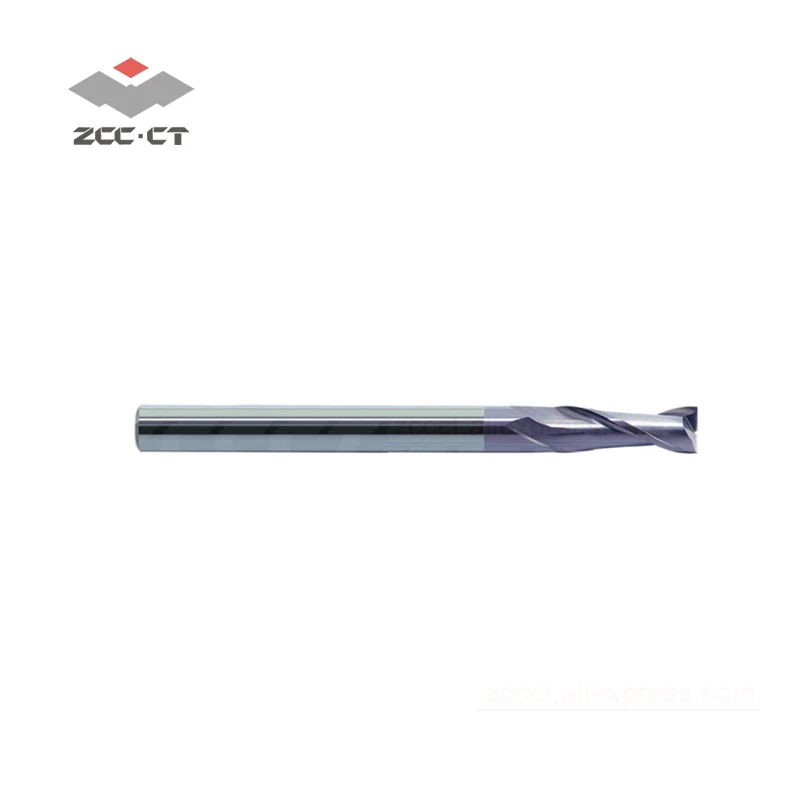 1 шт. ZCC 4 мм твердосплавная Концевая фреза GM 2EL D4.0 15 рабочая длина 75 ЧПУ 2
