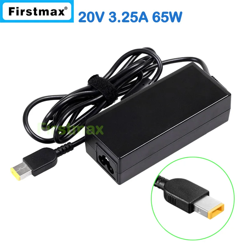 

20V 3.25A 65W laptop ac power adapter charger for Lenovo Thinkpad Edge E475 E550C E560P S5 2nd Gen L470 P51S