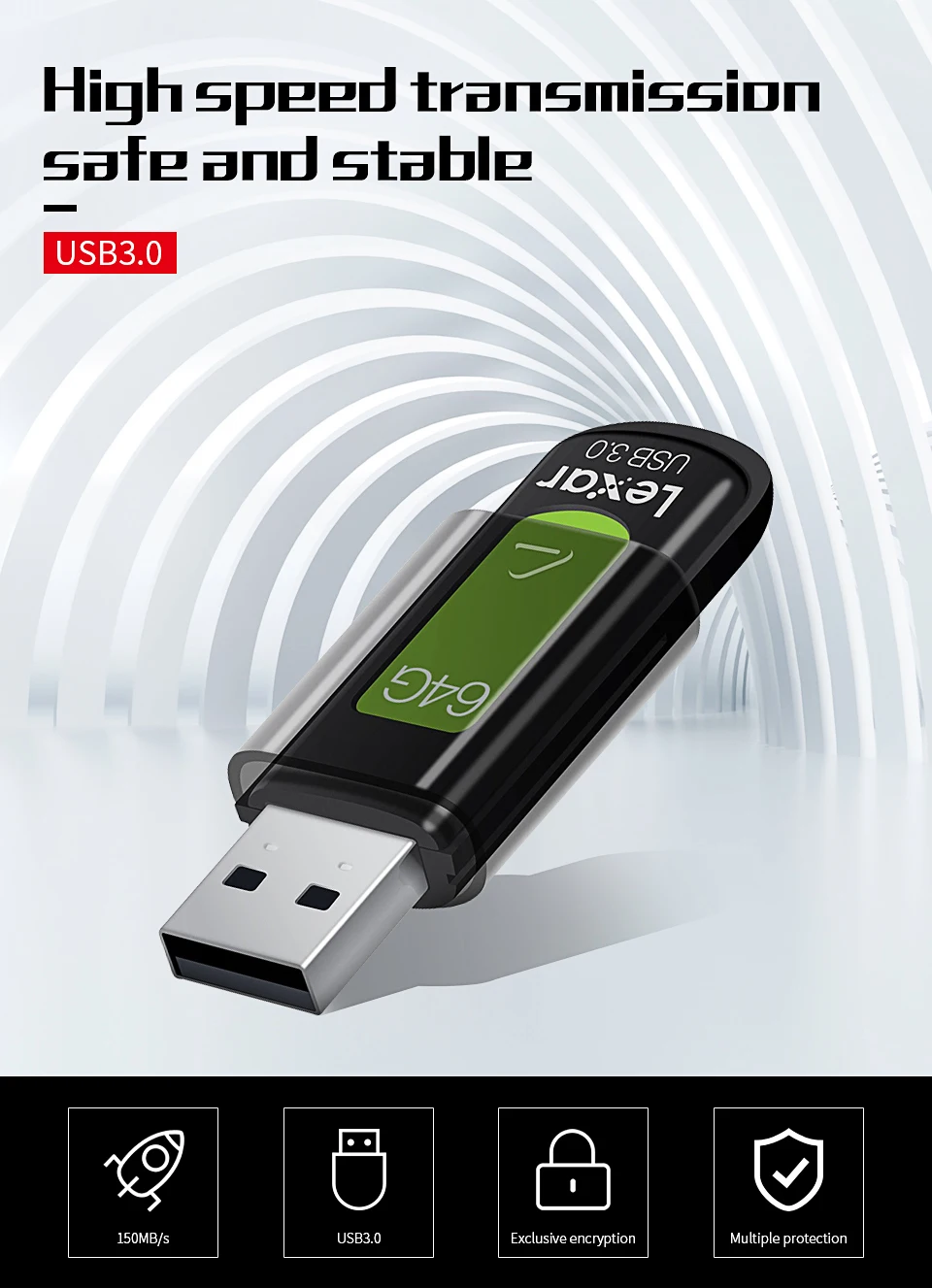 Lexar S57 USB 3,0 флэш-накопитель 256 ГБ 128 Гб 64 ГБ 32 ГБ USB флэш-накопитель Высокое качество usb флешка u диск 3,0 Флешка USB