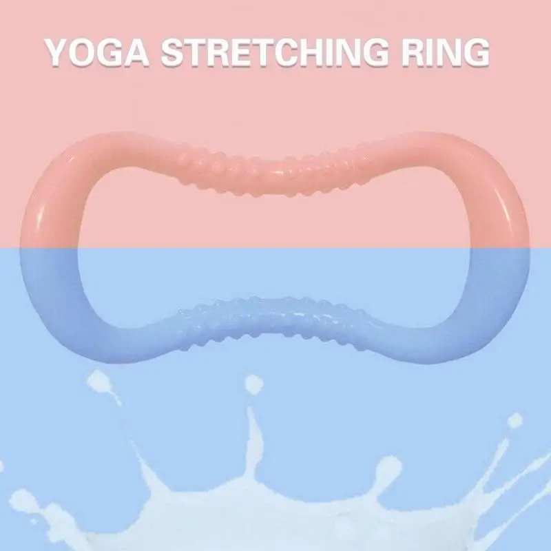 Йога Массаж круг растягивающееся кольцо для фитнеса Пилатес растягивание Equiment