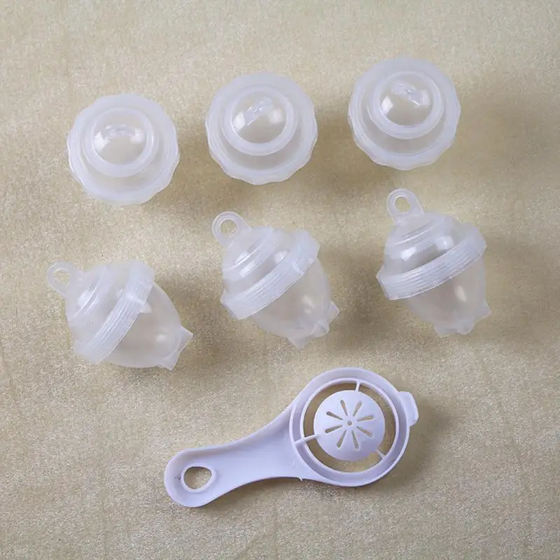 7 шт./компл. яйцо Плита разделитель желтка яиц от подставки для Пособия по