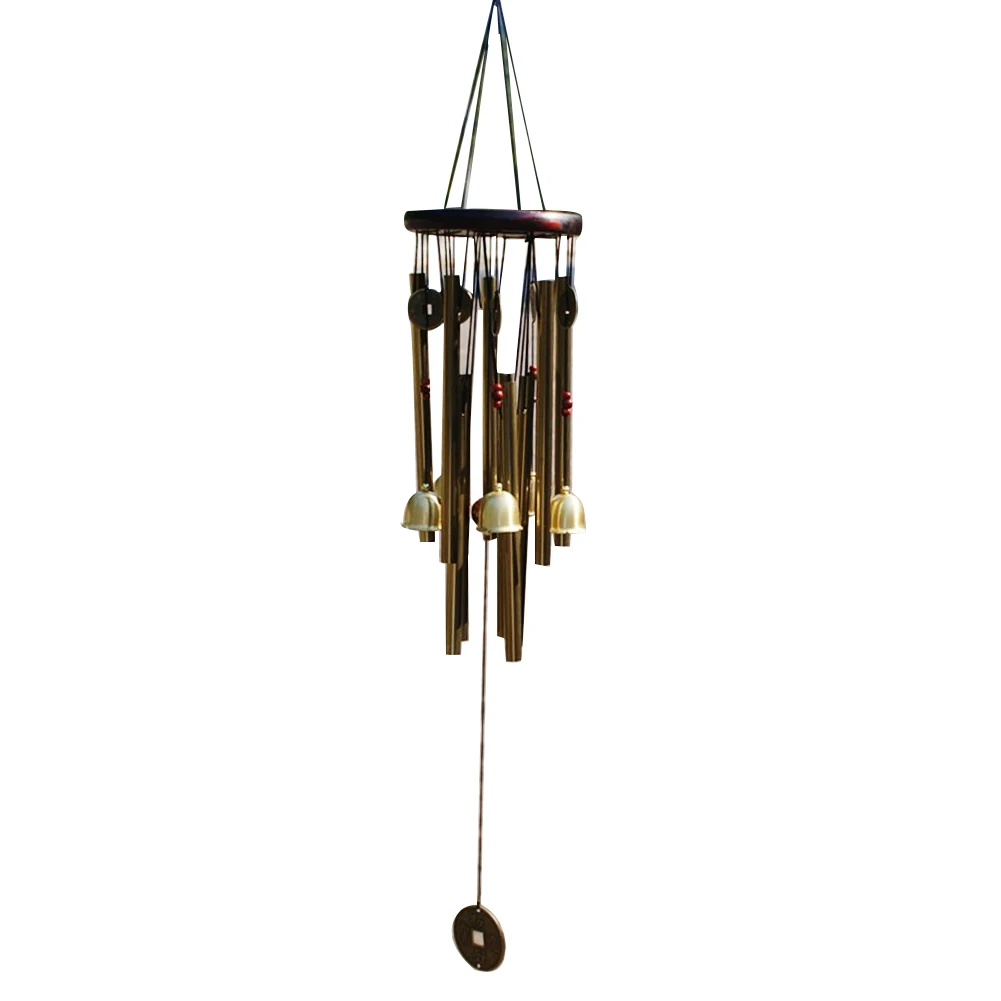 Антикварные резонансные колокольчики с 6 трубками подвесные для гостиной